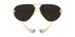 SOLAR BOTTEGA VENETA BV1437S 001 64 12 185 02
