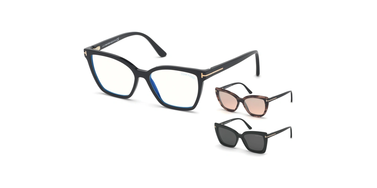 CLIP TOM FORD FT5641B 001 53 15 140
